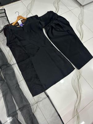 3 Pcs Women's Stitched Plain Suit - Raangli